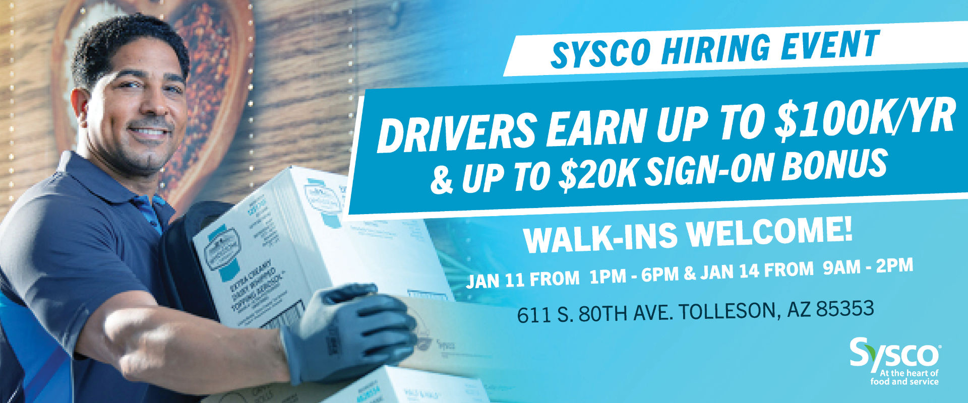 Sysco Arizona Hiring Event